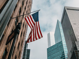 low angle photo of flag of U.S.A