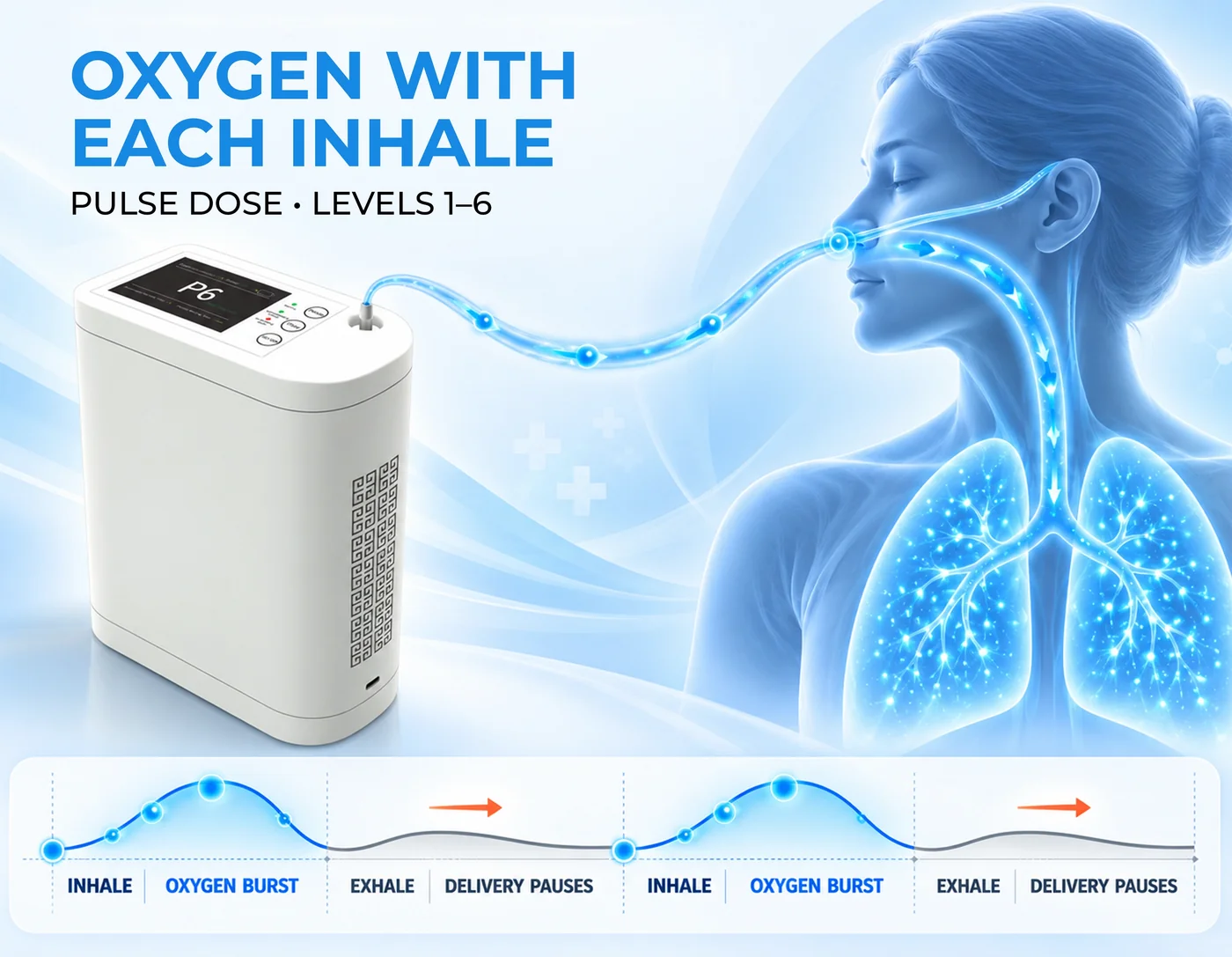 Pulse Dose: Oxygen With Each Inhale