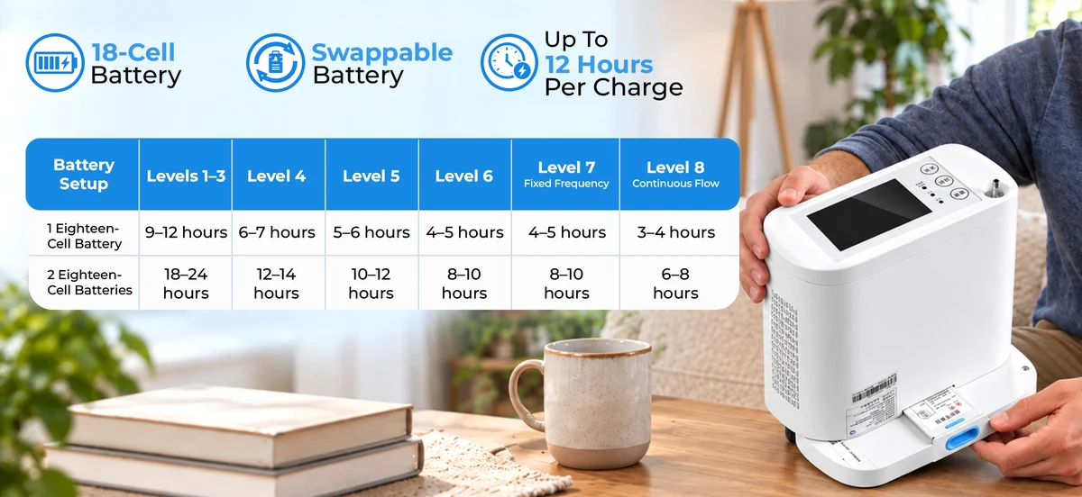 Bigger Battery. Longer Runtime.
