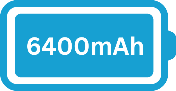 6400mAh Battery