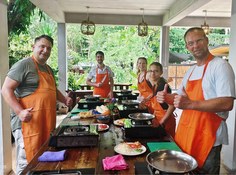 Real Smiley Cook class, Bophut, Koh Samui