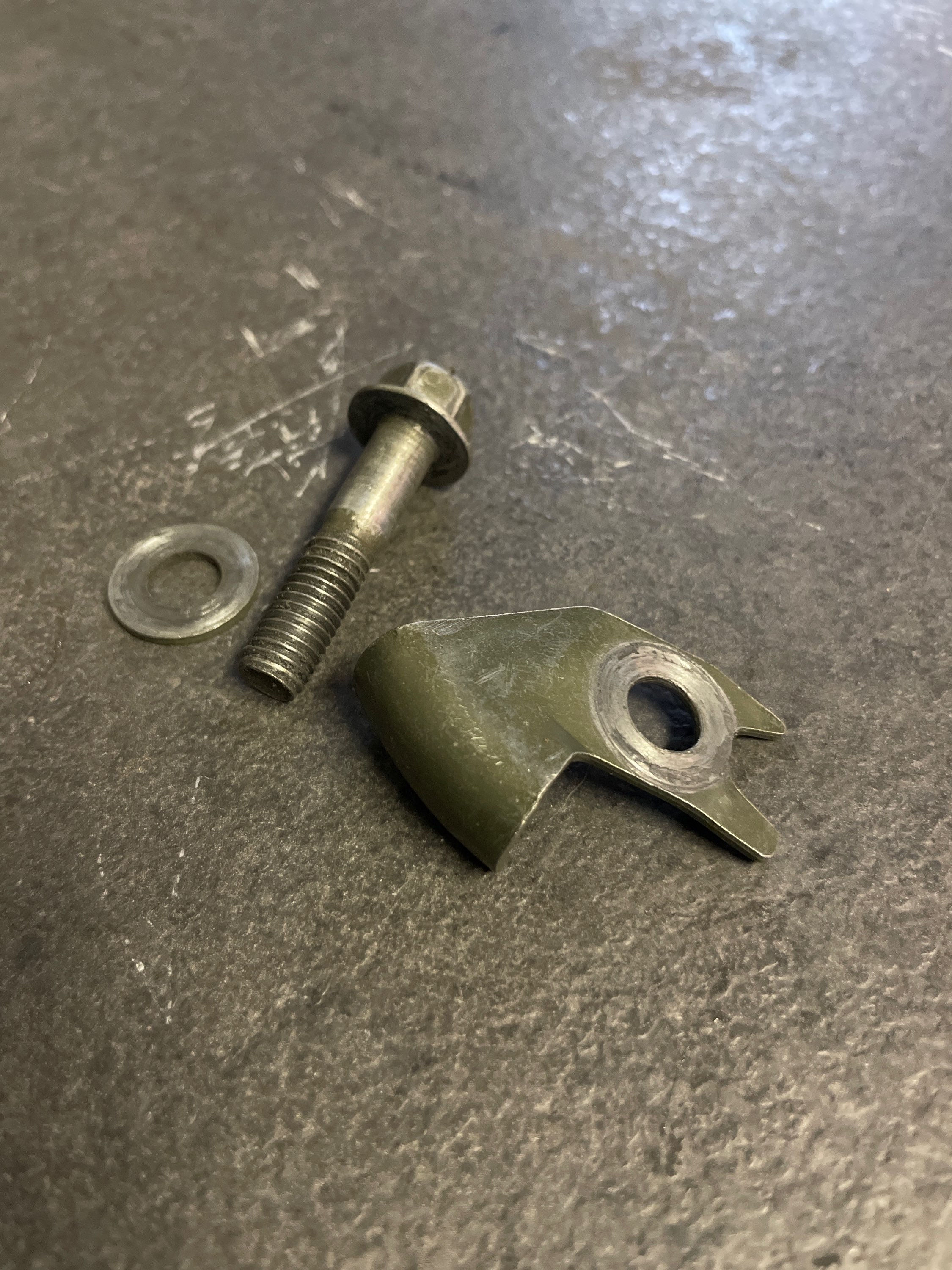 5DH258750000, HOLDER, BRAKE HOSE 1, Yamaha