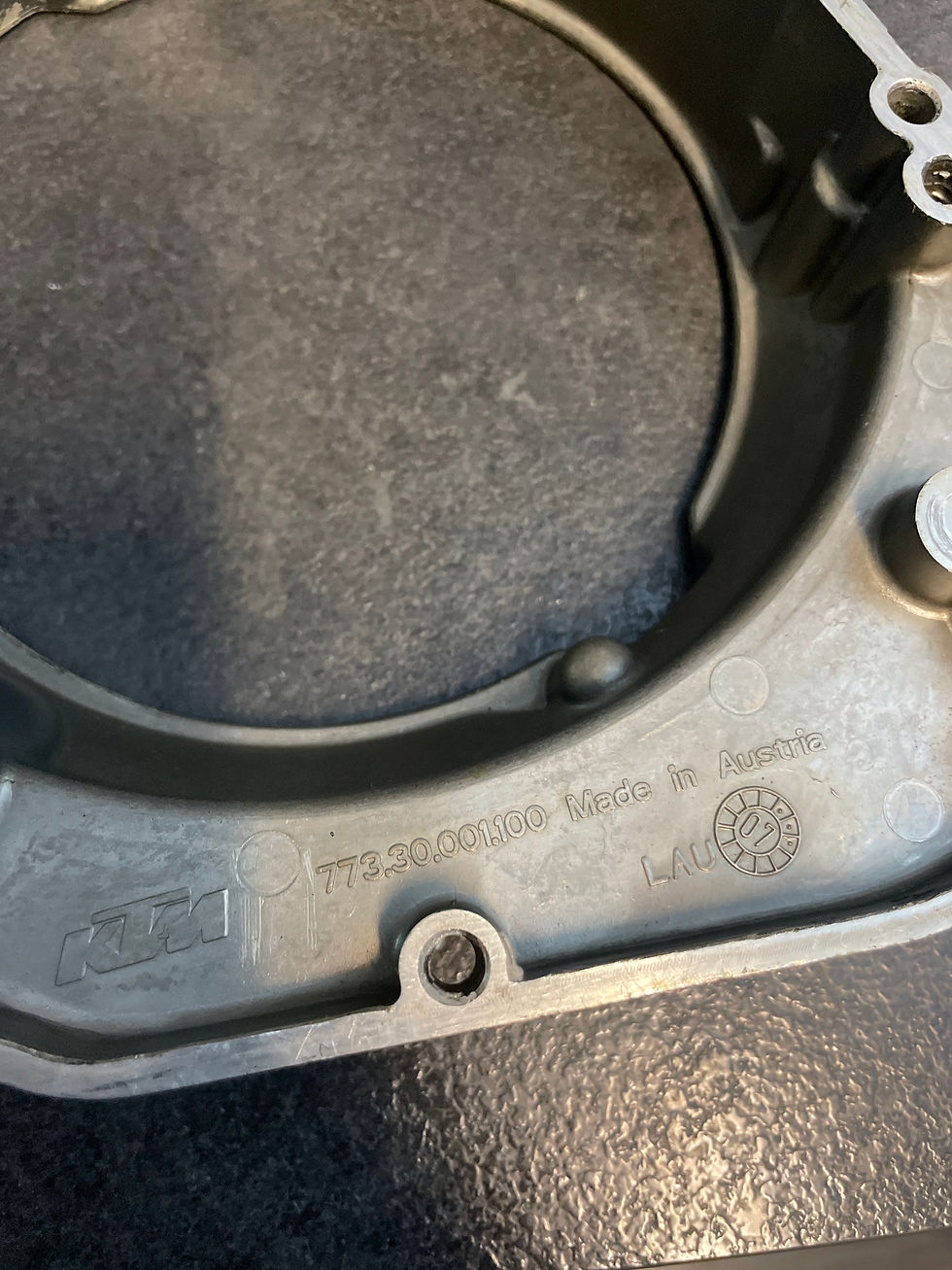 Miniature : 450 SXF 2012 - CLUTCH COVER CPL.