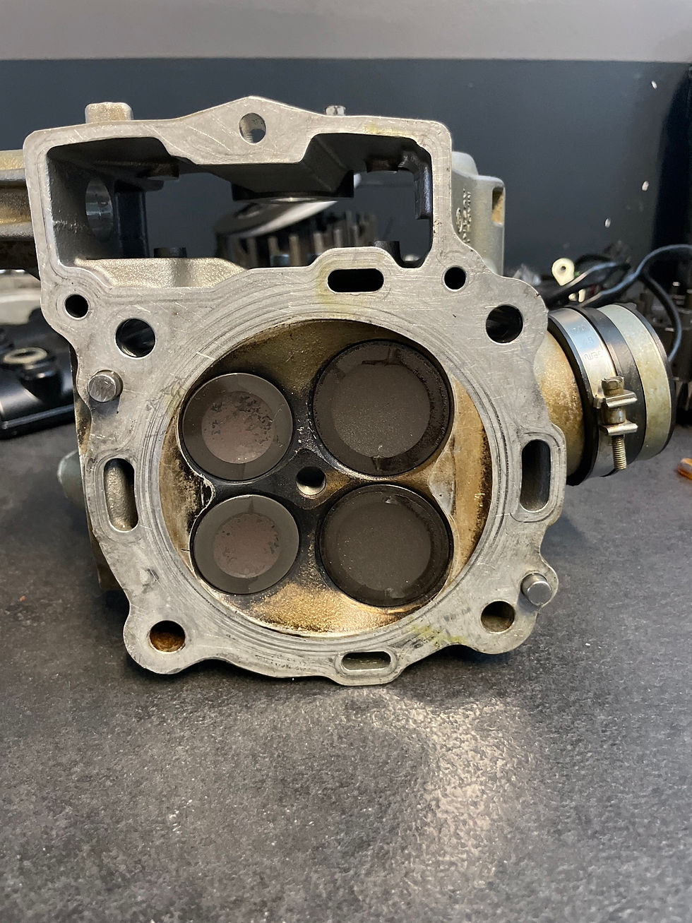 Miniatura: 450 SXF 2012 - 77336020344 - CYLINDER HEAD CPL.