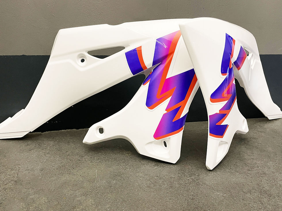 Miniatura: Kit plastiche Yamaha 50th Anniversary per 125/250 YZ 2022-2024