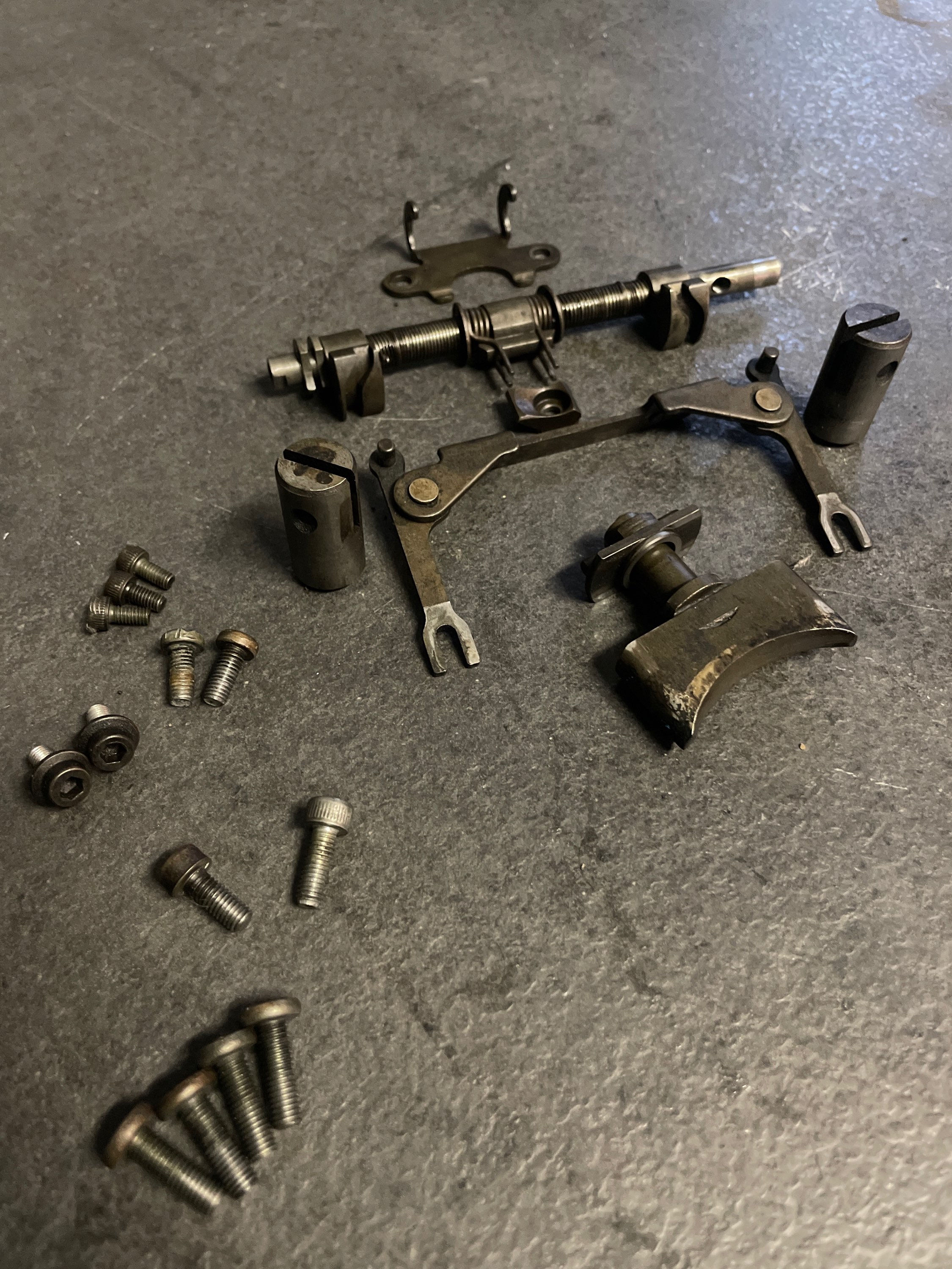 Ensemble valve d'échappement YZ 250