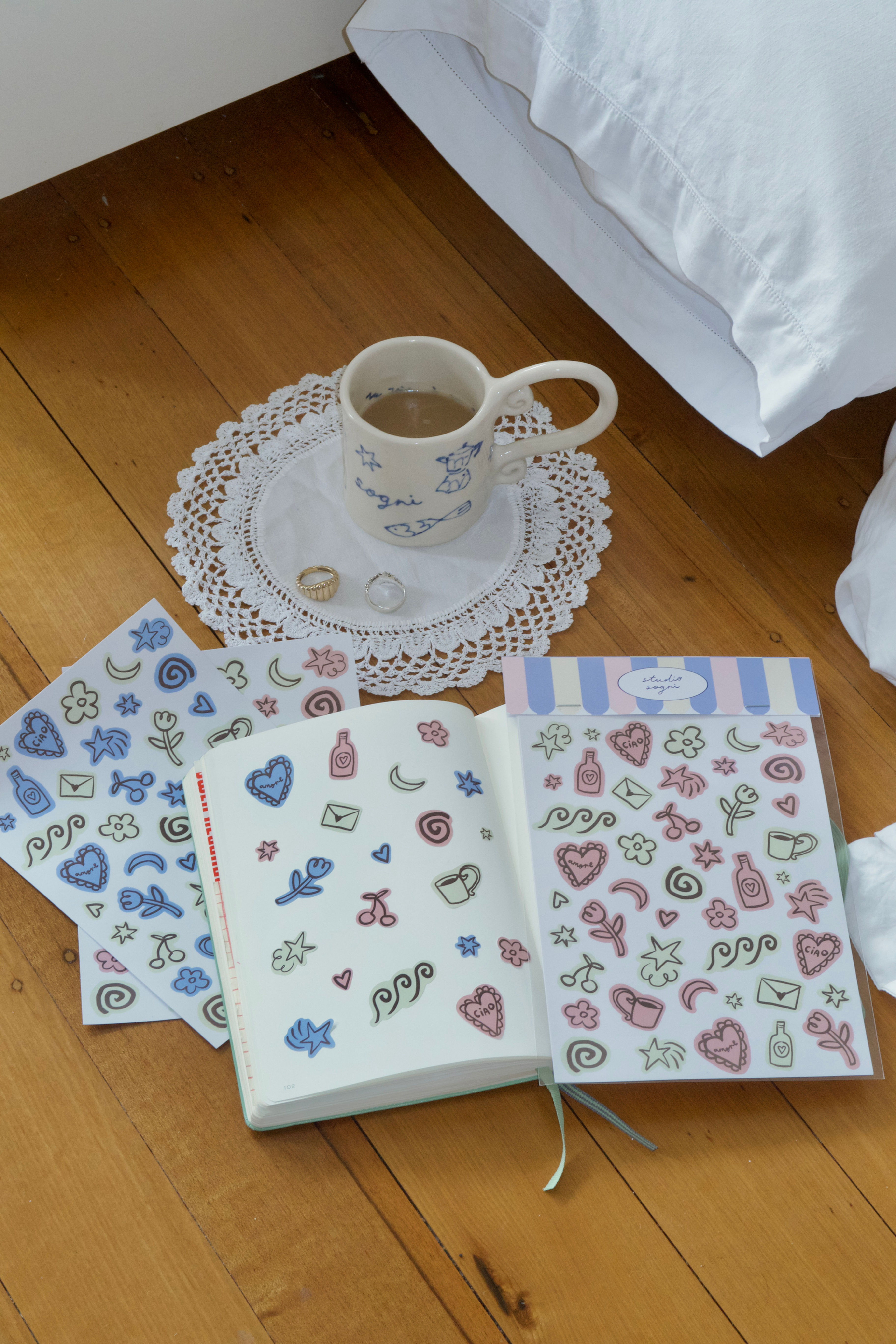 'doodle' sticker pack