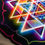 Thumbnail: “Shri Yantra” rug by Jumbie Art