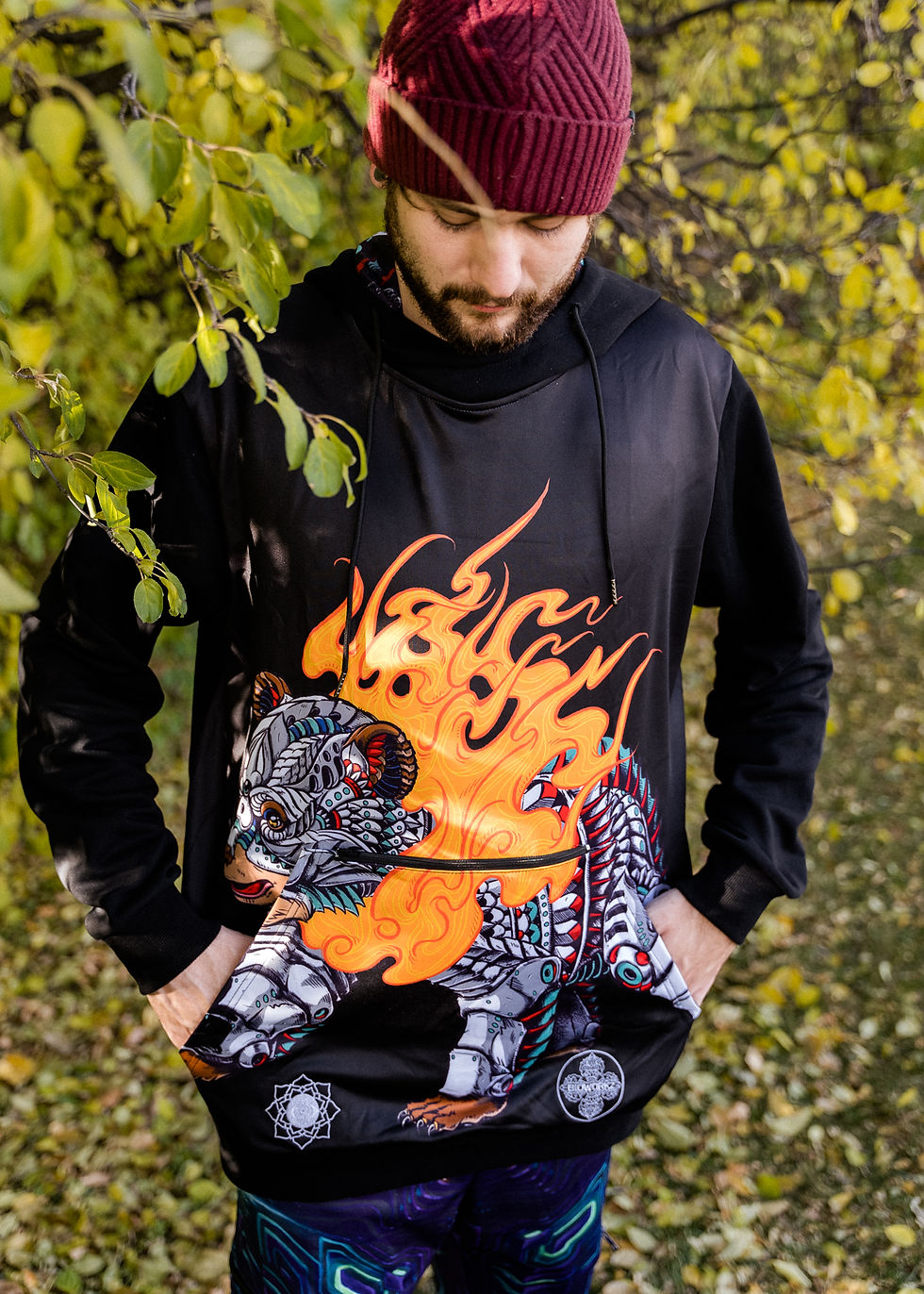 Thumbnail: "Robo Cub" hoodie by Bioworks