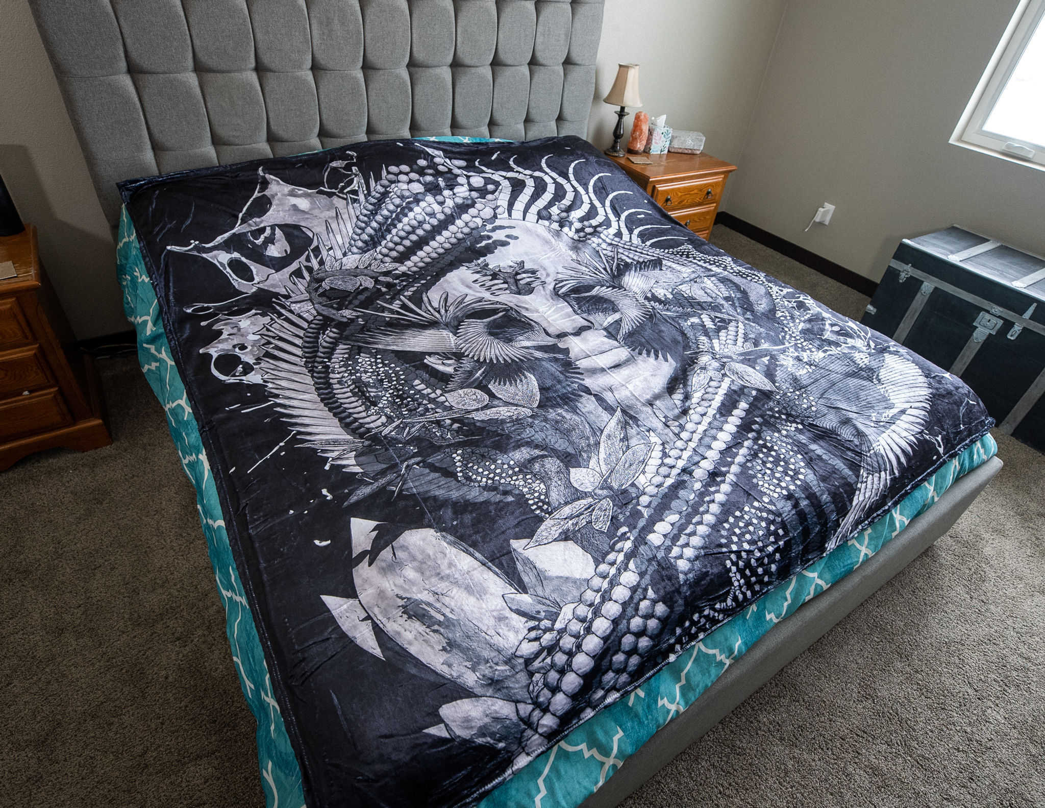 King size blanket art by Hexsual
