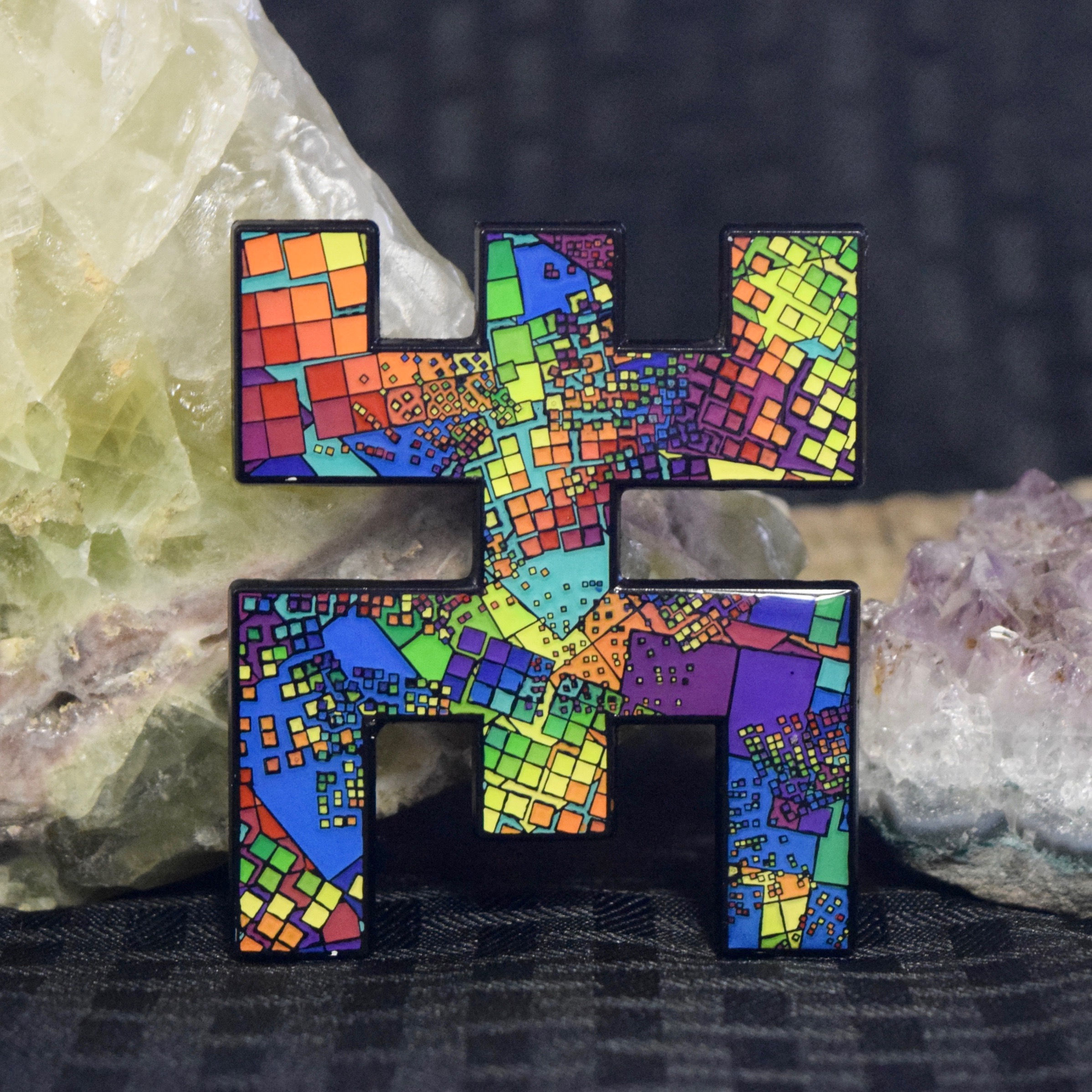 Allyson Grey 'Adam" pin