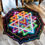 Thumbnail: “Shri Yantra” rug by Jumbie Art