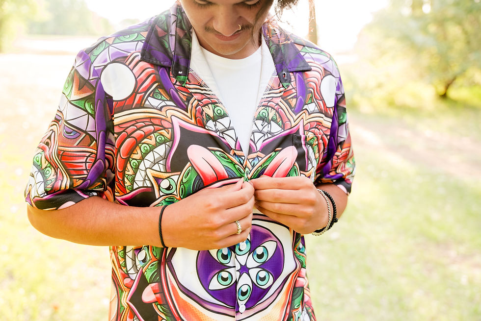 Thumbnail: Many Visions custom logo  button up  by  Espepelen