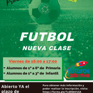FUTBOL NUEVA CLASE LOS VIERNES