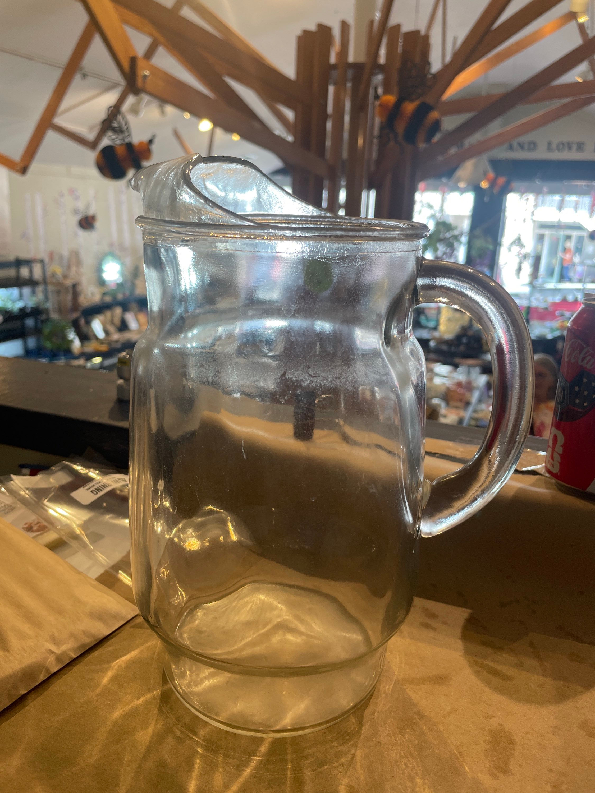 Vintage Glass Pitcher