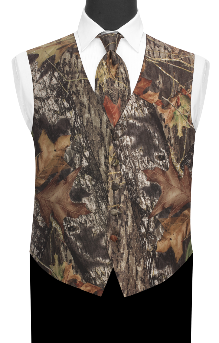 Thumbnail: Mossy Oak Camouflage Vest and Ties