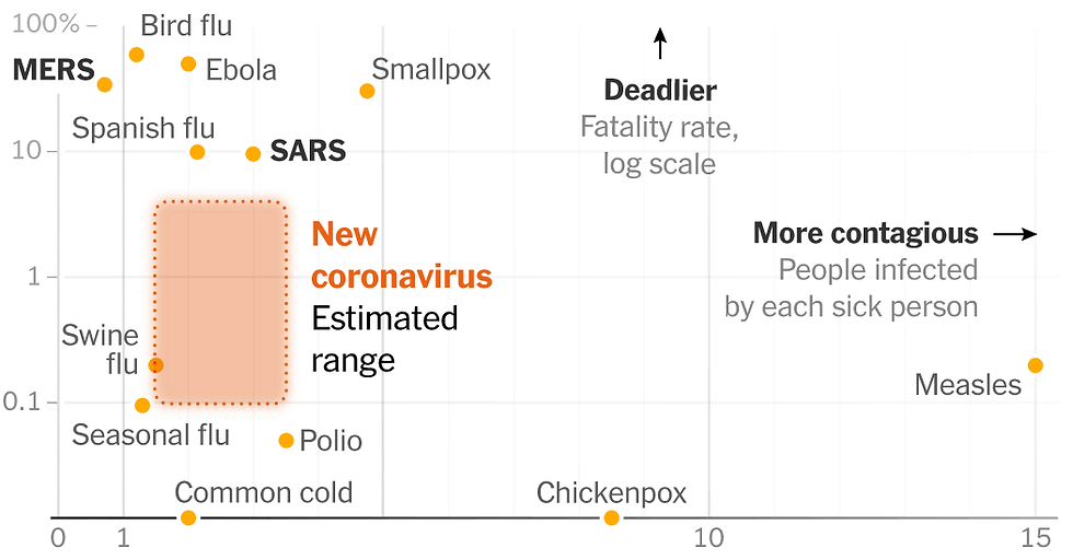 a coronavirus risk matrix