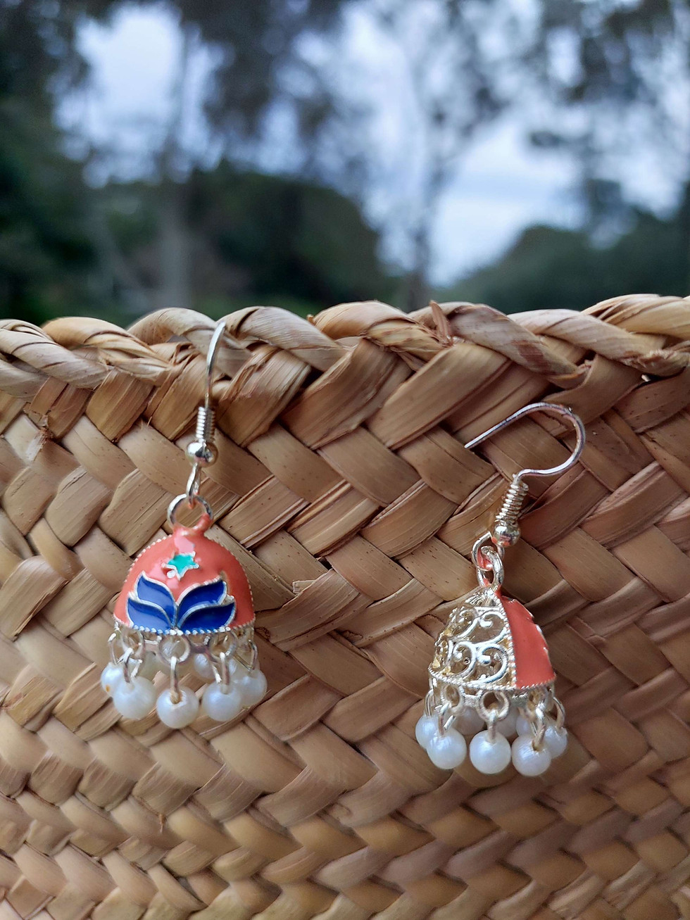 Thumbnail: Meenakari Earrings