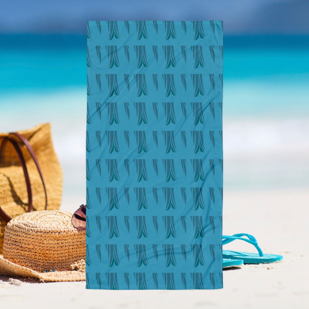 Elev-8ght Blue Towel