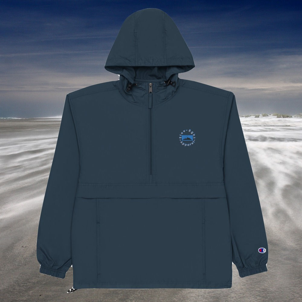 Elev-8ght Embroidered Packable Jacket