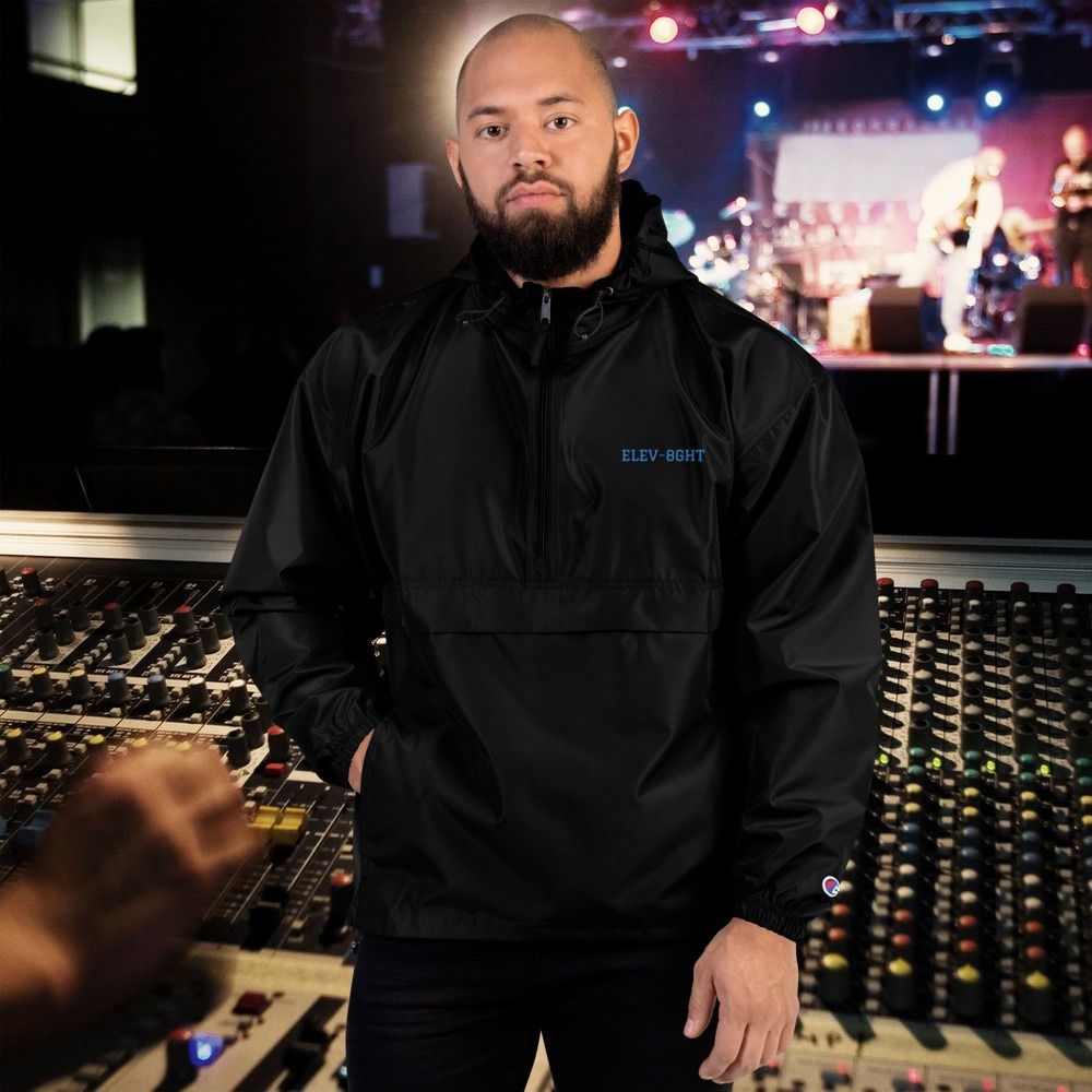 ELEV-8GHT Embroidered Packable Jacket
