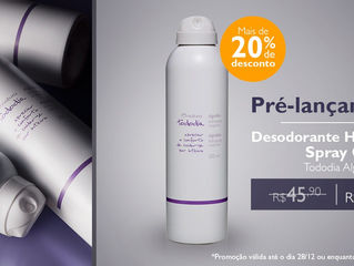 Natura Tododia lança o primeiro hidratante em spray contínuo do Brasil