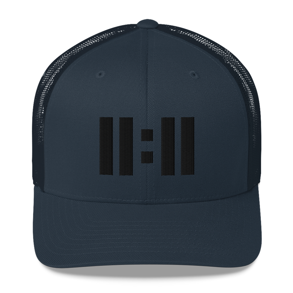 Thumbnail: 11|Eleven Black Logo Trucker Cap