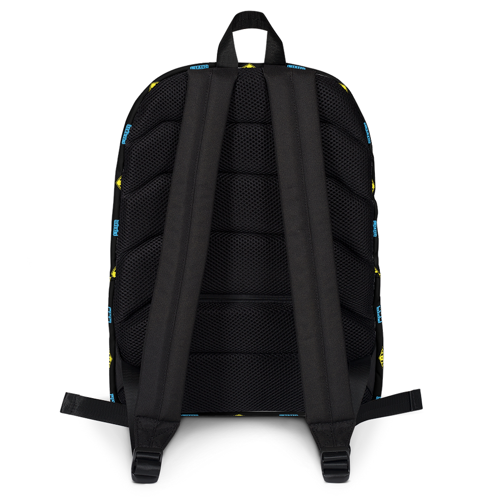 Thumbnail: 11|Eleven Mash-able Black All Over Print Backpack