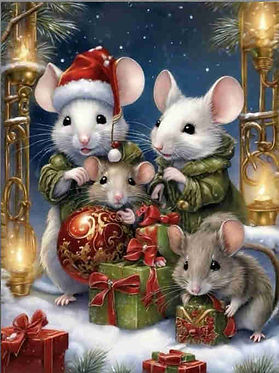 XMAS JOYFULL MICES-JOYEUSES SOURIS DE NOEL.jpg