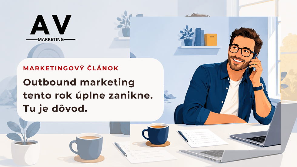 Podnikateľ telefonuje zákazníkovi — outbound marketing pre lokálne firmy