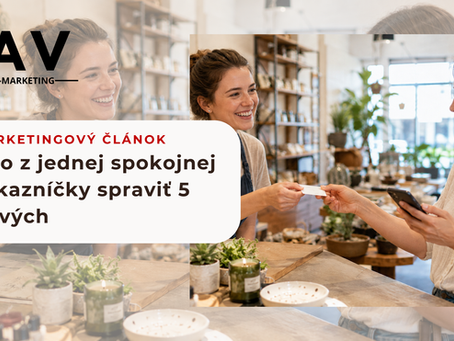 Spokojná zákazníčka odporúča lokálnu firmu kamarátke