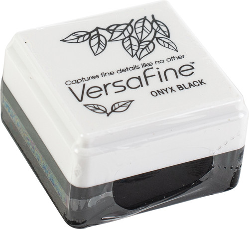 Versafine Mini Ink Cube in Black Onyx | Crafty Templates