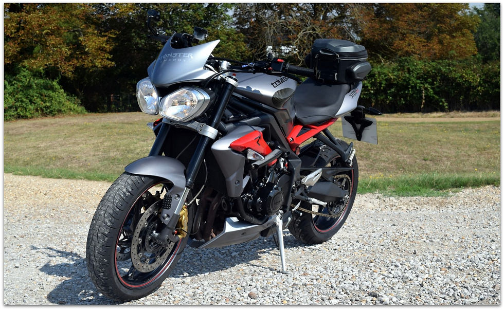 Thumbnail: SOLD - 2013 Triumph Street Triple R