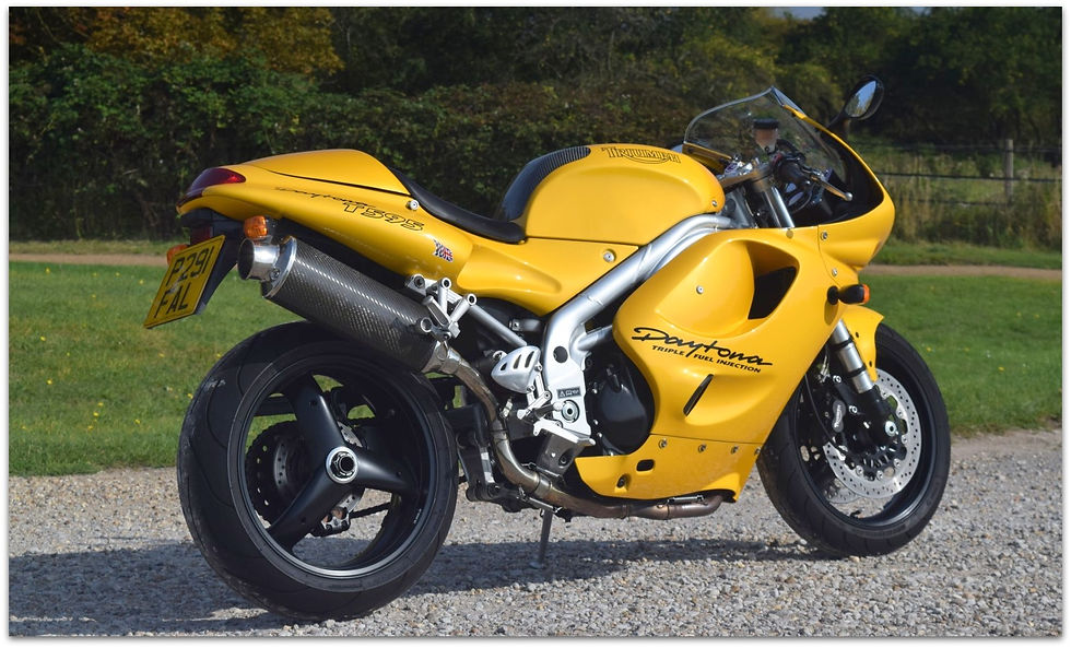 Thumbnail: SOLD - 1997 Triumph Daytona T595 just 14,800 miles