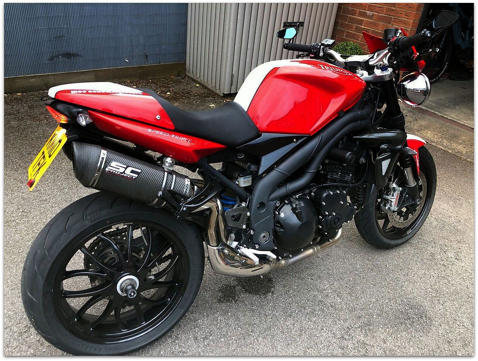 Thumbnail: SOLD - 2010 Triumph Speed Triple 1050
