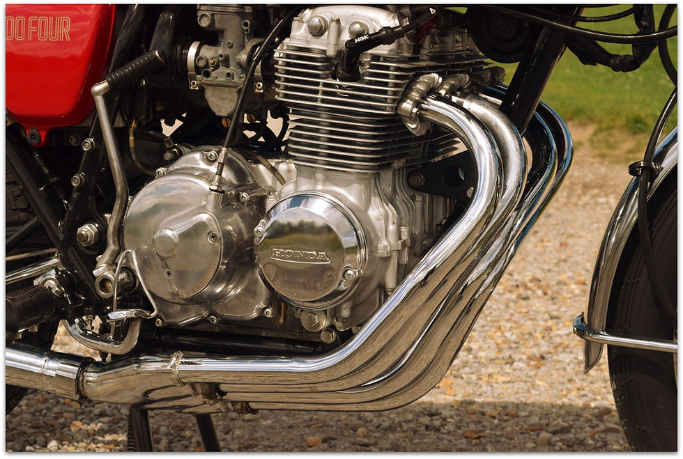 Thumbnail: SOLD 1975 HONDA 400 FOUR 8,800 MILES