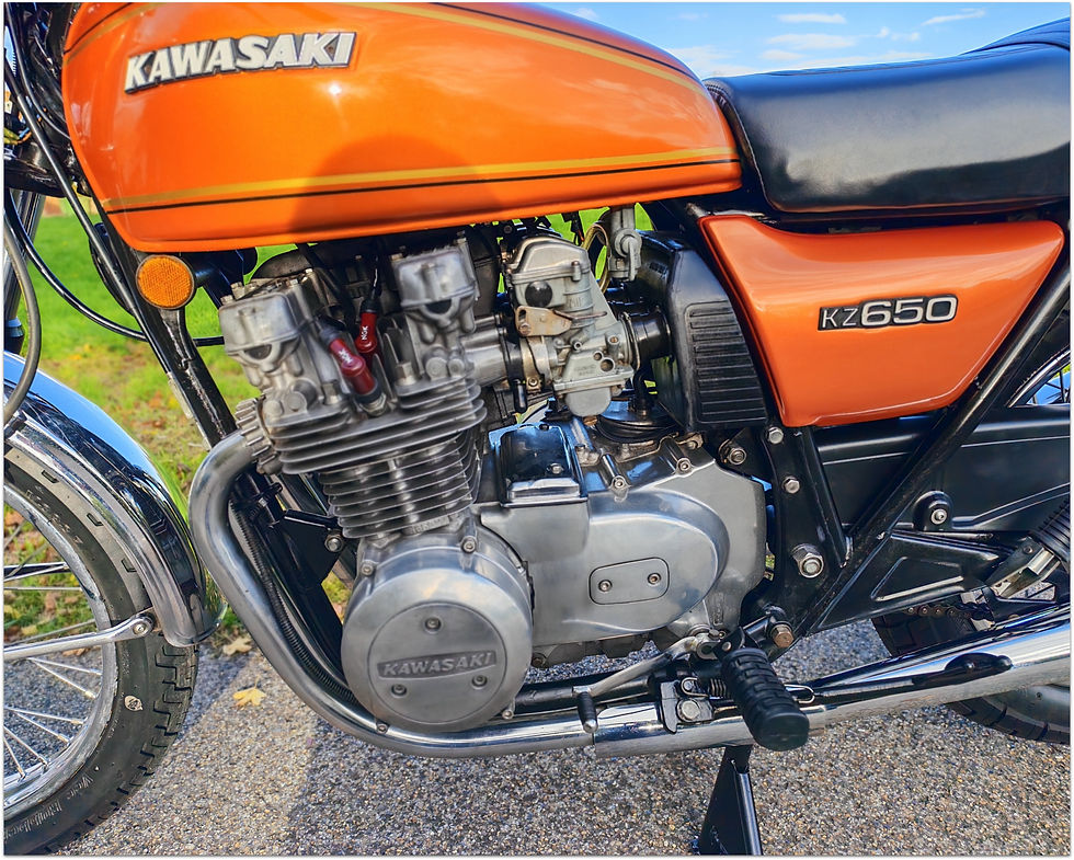 Thumbnail: SOLD - 1977 Kawasaki KZ650