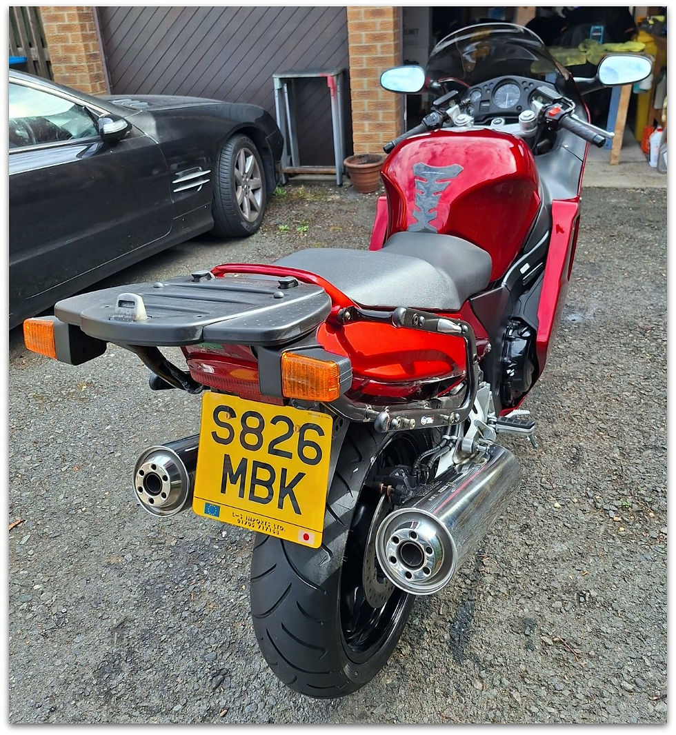 Thumbnail: SOLD - 1998 Honda CBR1100xx Super Blackbird