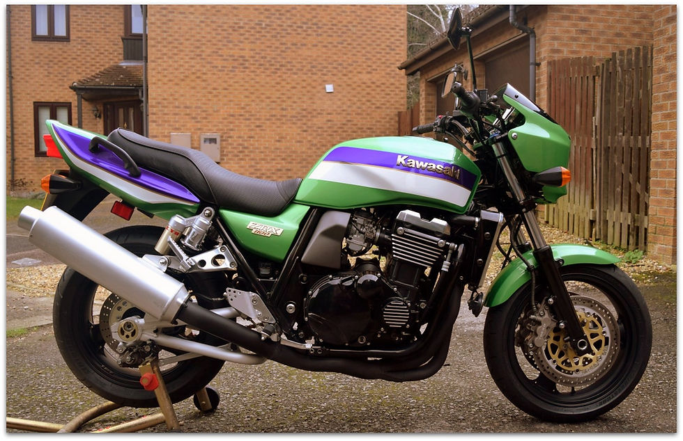 Thumbnail: SOLD - 1999 KAWSAKI ZXR1100 ONLY 5K MILES