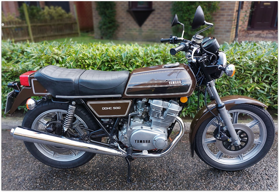 Thumbnail: SOLD - 1976 Yamaha XS500 with just 1882 genuine miles