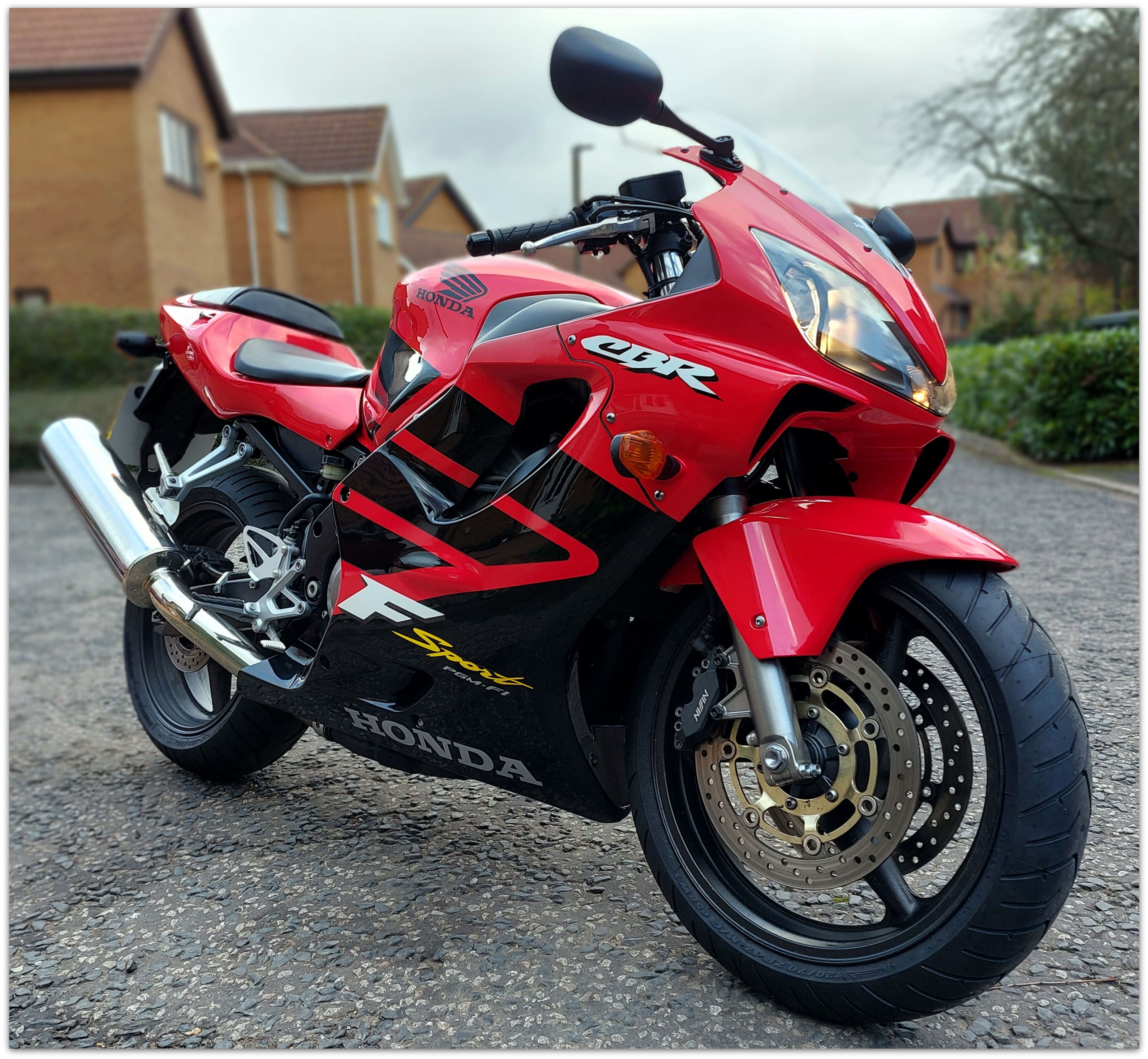 SOLD - 2001 Honda CBR600F4i "Sport" JUST 4,000 miles