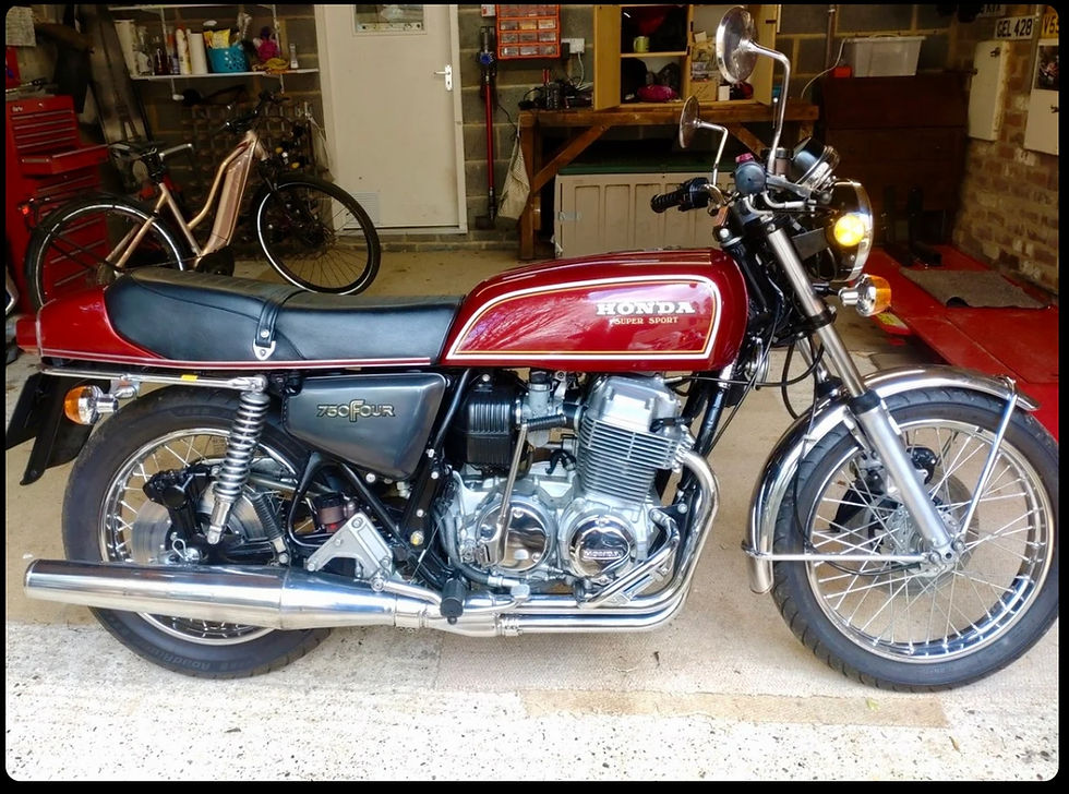 Thumbnail: SOLD - 1977 Honda CB750 F1 just 1959 miles!