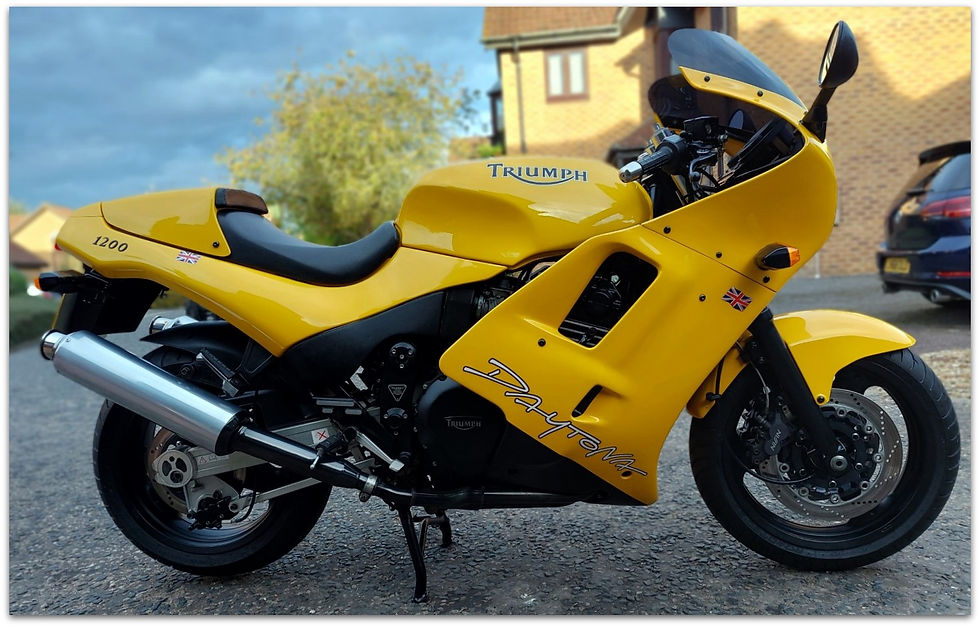 Thumbnail: SOLD - 1994 Triumph Daytona 1200 just 25,000 miles