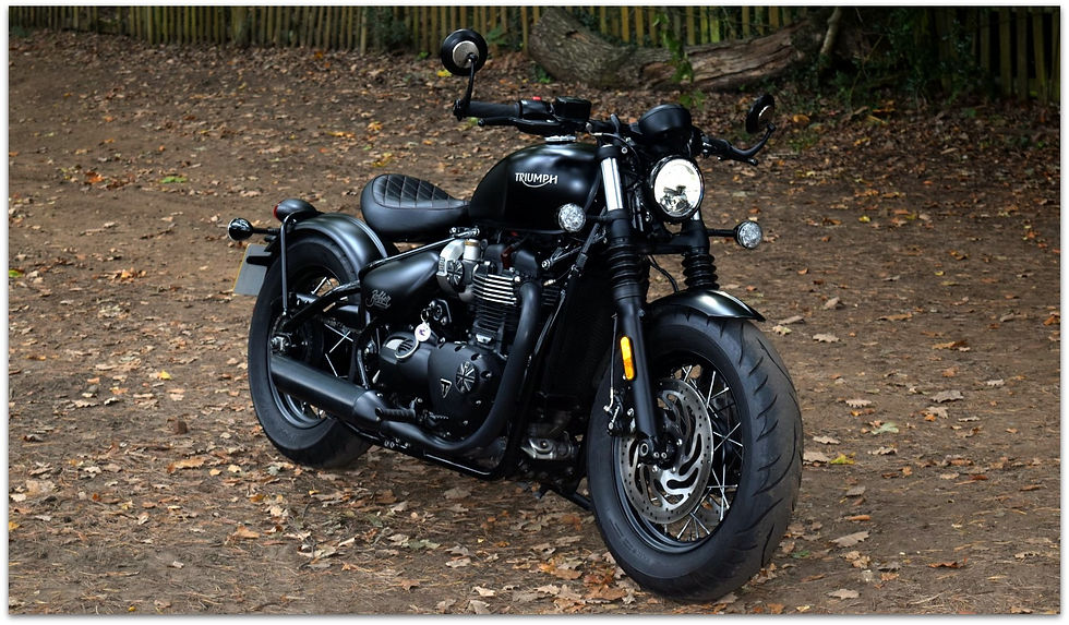 Thumbnail: SOLD - 2019 Triumph "BLACK" Bobber