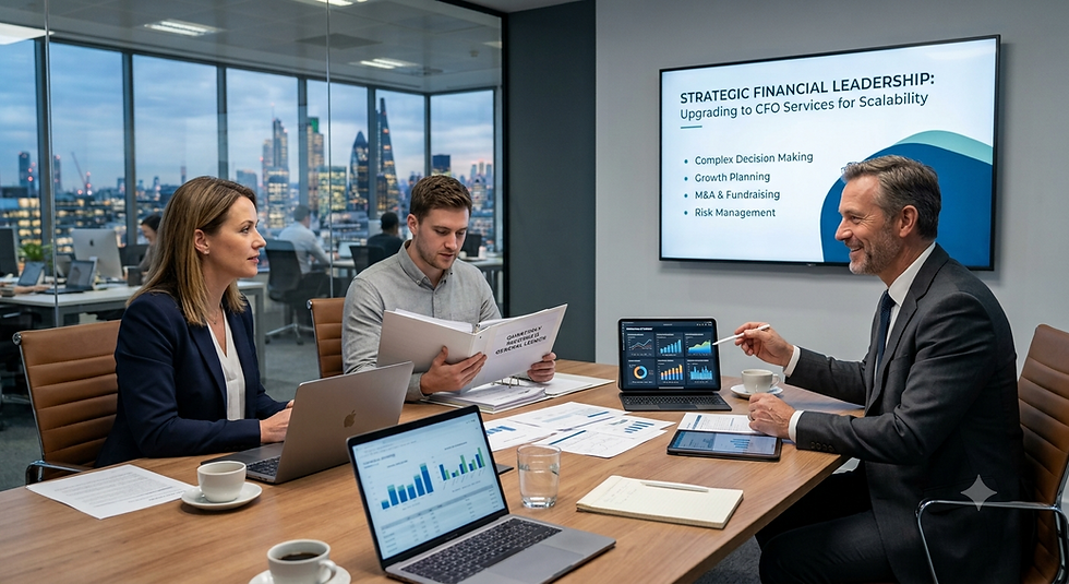 When Should a Growing Company Upgrade From Basic Accounting to CFO Services?