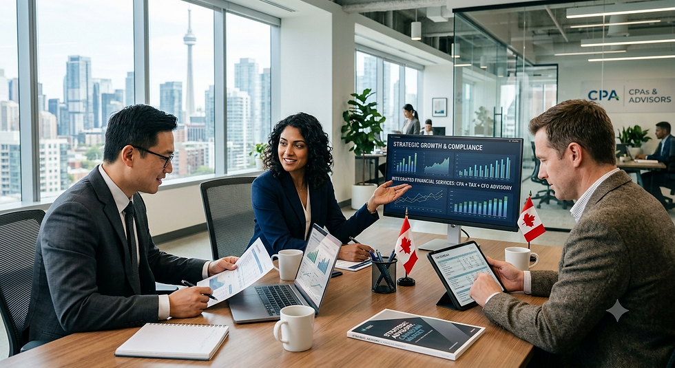 Why Canadian Companies Are Turning to Integrated CPA, Tax, and CFO Advisory Services