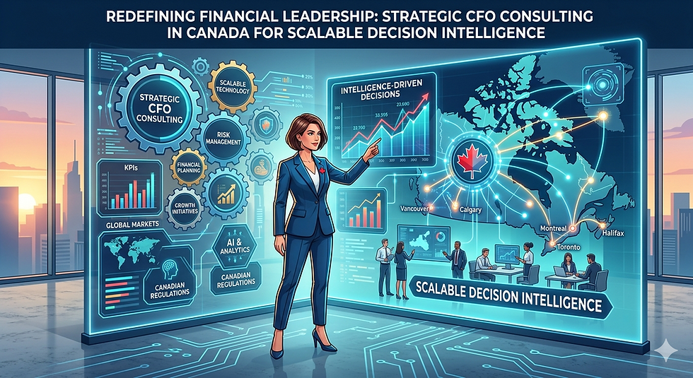 Redefining Financial Leadership: Strategic CFO Consulting in Canada for Scalable Decision Intelligence