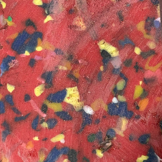 close up of our polyceramic barrier technology by legion safes