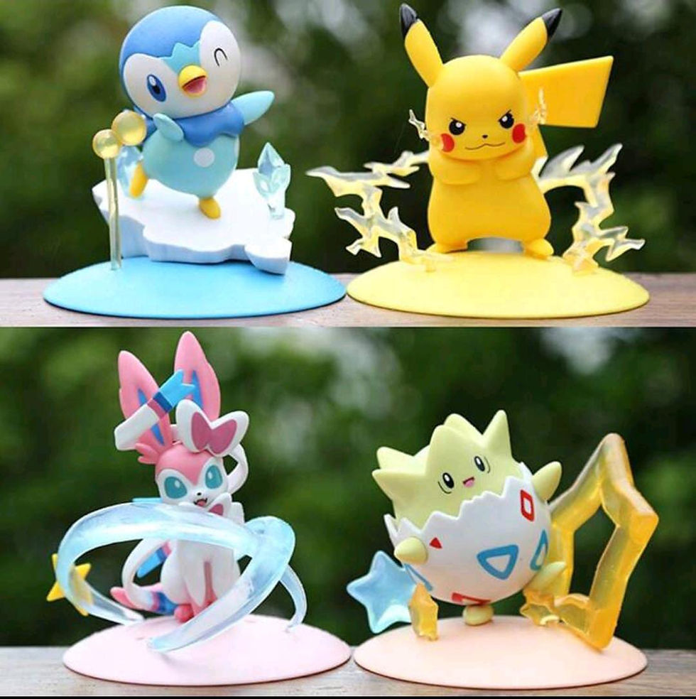 Mini figuras Pokémon