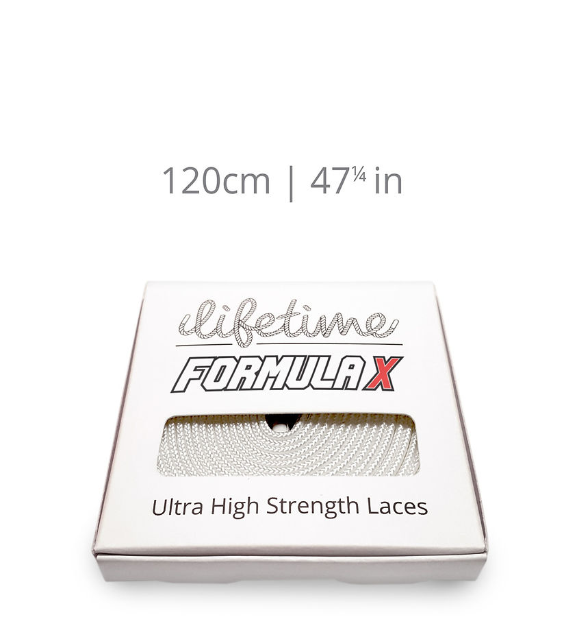 【pharfaite】LACE LIMITATION ETERNA ミント Lifetime Laces | Formula X - Flat White
